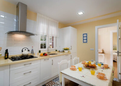 The kitchen diner at La Alegria, Órgiva