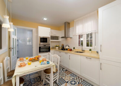 The kitchen diner at La Alegria, Órgiva