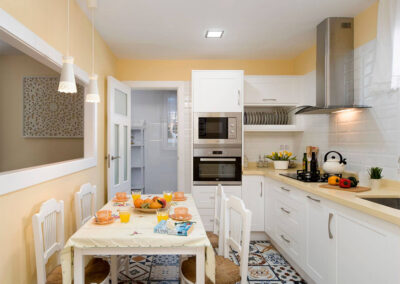 The kitchen diner at La Alegria, Órgiva