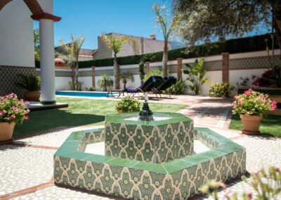 The garden at La Alegria, Órgiva