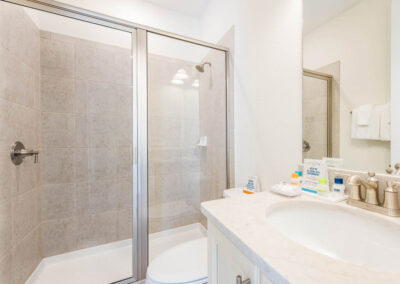 Bedroom #2 adjacent bathroom at Margaritaville 3, Kissimmee, Orlando