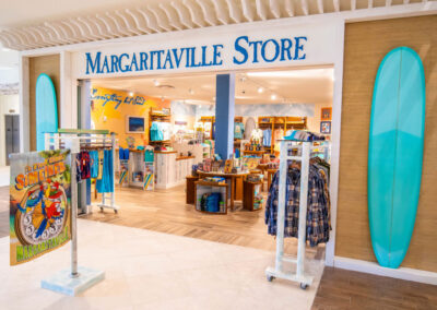 There's an excellent array of on-site shopping facilities at Margaritaville, Kissimmee, Orlando