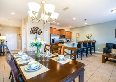 The dining area at Paradise Palms Resort 10, Kissimmee