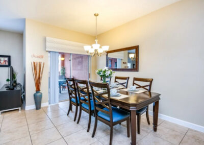 The dining area at Paradise Palms Resort 10, Kissimmee