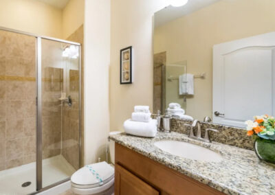 Bedroom #1 en-suite at Paradise Palms Resort 10, Kissimmee