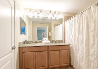 Bedroom #2 en-suite at Paradise Palms Resort 10, Kissimmee