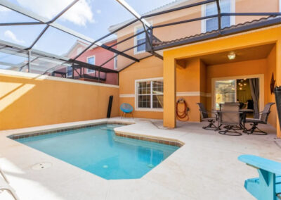 The swimming pool at Paradise Palms Resort 85, Kissimmee