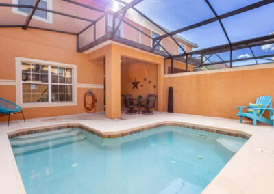 The swimming pool at Paradise Palms Resort 85, Kissimmee