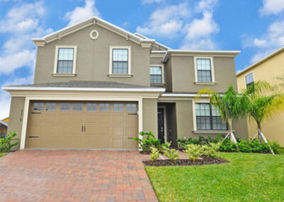 Providence Resort 9, Davenport is a modern six bedroom, six bathroom villa with private pool in a screened mansard near Disney. It has two sitting areas & games room with pool table. The Providence Golf Club is onsite along with Pro Shop, Clubhouse, pool & gym.