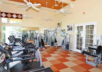 The fitness centre at Providence Resort, Davenport