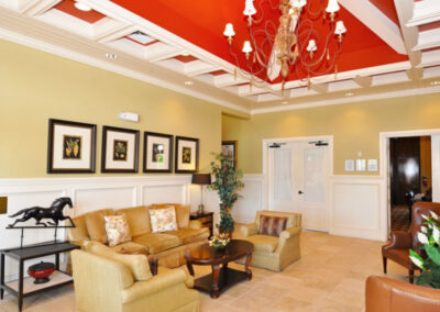 The clubhouse at Providence Resort, Davenport