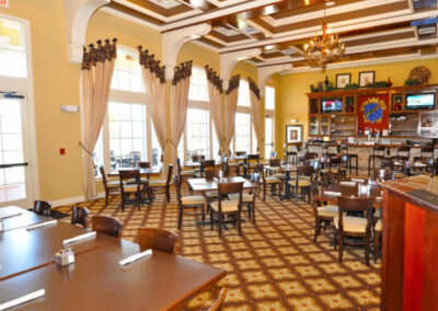 One of several restaurants at Providence Resort, Davenport