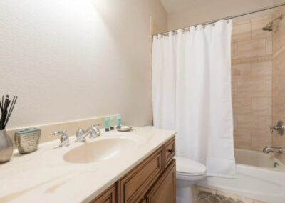 The bathroom at Reunion Resort 140, Reunion, Orlando, Florida