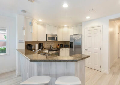 The kitchen at Reunion Resort 395, Reunion, Orlando