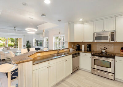 The kitchen at Reunion Resort 395, Reunion, Orlando