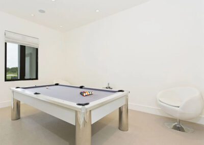 The games room at Reunion Resort 95, Reunion