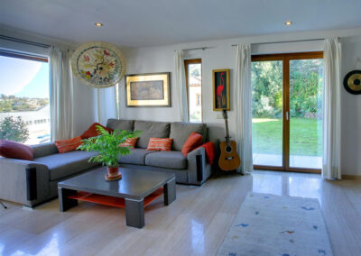 The living area at San Nicasio, Ronda