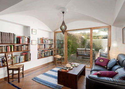 The living area at Sierravista, Órgiva