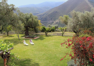 The garden at Sierravista, Órgiva