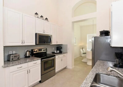 The kitchen at Solterra Resort 131, Davenport