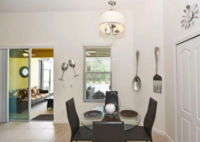 The second dining area at Solterra Resort 131, Davenport