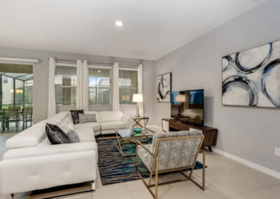 The living area at Solterra Resort 353, Davenport