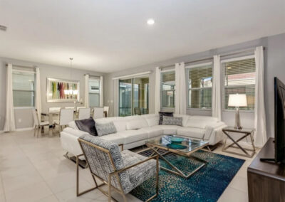 The living area at Solterra Resort 353, Davenport