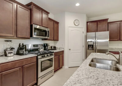 The kitchen at Solterra Resort 353, Davenport