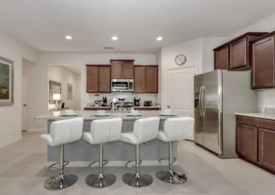 The kitchen at Solterra Resort 353, Davenport