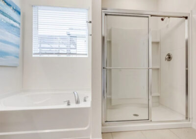 Bedroom #1 en-suite at Solterra Resort 353, Davenport