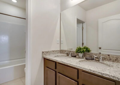 Bedroom #5 & #6 adjacent bathroom at Solterra Resort 353, Davenport
