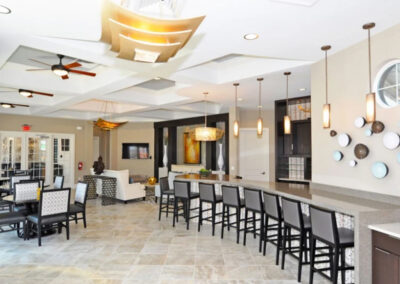 The clubhouse at Solterra Resort, Davenport