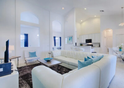 The living room at Solterra Resort 36, Davenport, Orlando