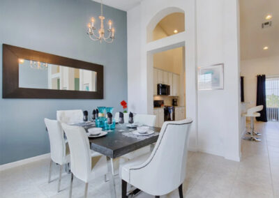 The dining room at Solterra Resort 36, Davenport, Orlando