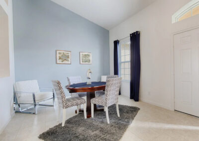 The dining room at Solterra Resort 36, Davenport, Orlando