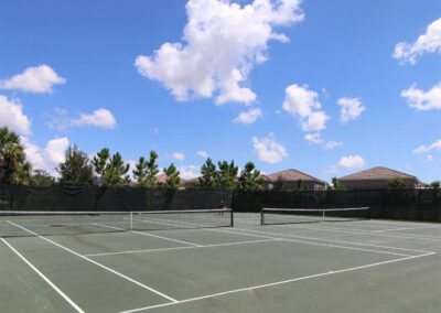 The sports courts at Solterra Resort, Davenport, Orlando