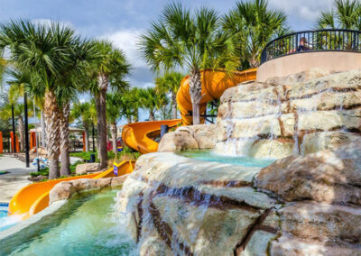 The lazy river at Solterra Resort, Davenport, Orlando