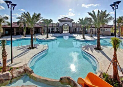 One of the swimming pools at Solterra Resort, Davenport, Orlando
