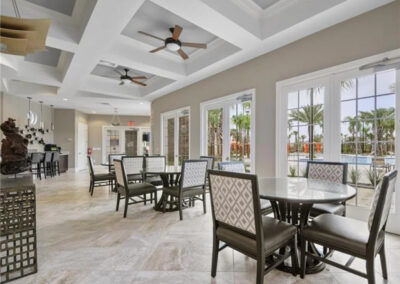Enjoy lunch or dinner at the Grand Clubhouse at Solterra Resort, Davenport, Orlando