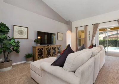 The living room at Solterra Resort 390, Davenport, Orlando
