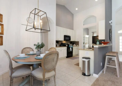 The kitchen at Solterra Resort 390, Davenport, Orlando
