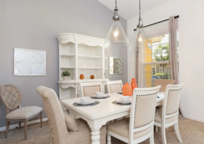 The dining area at Solterra Resort 390, Davenport, Orlando