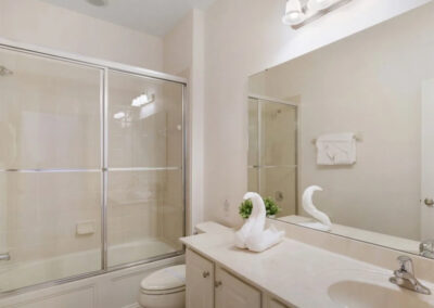 Bedroom #2 en-suite at Solterra Resort 390, Davenport, Orlando