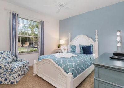 Bedroom #3 at Solterra Resort 390, Davenport, Orlando