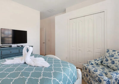 Bedroom #3 at Solterra Resort 390, Davenport, Orlando