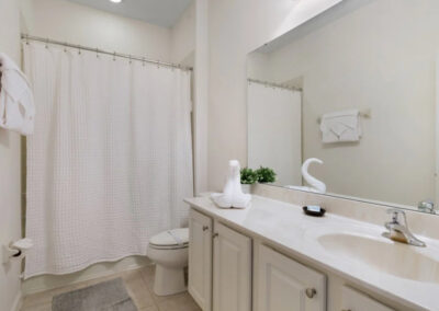 The bathroom at Solterra Resort 390, Davenport, Orlando