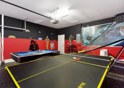 The games room at Solterra Resort 390, Davenport, Orlando