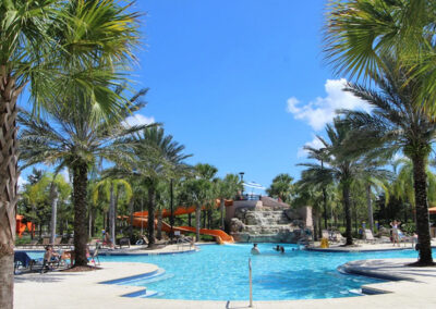 One of the resort swimming pools at Solterra Resort, Davenport, Orlando