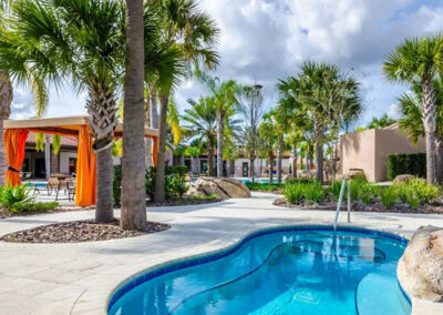 One of the resort swimming pools at Solterra Resort, Davenport, Orlando