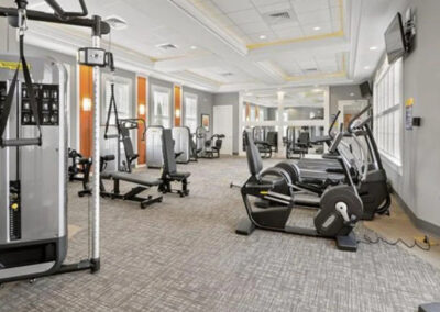 The fitness centre at Solterra Resort, Davenport, Orlando